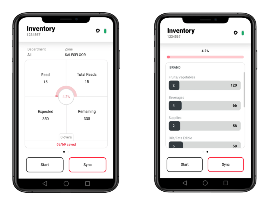 screenshot of Mojix ytem